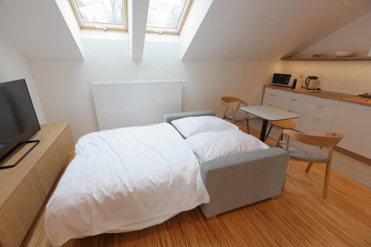 Apartmany U Kvetne Zahrady Kromeriz Bagian luar foto